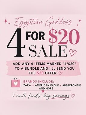 4/$20 SALE 💖 Bundle Deal | Zara, AE, Abercrombie + More l Summer Vacation